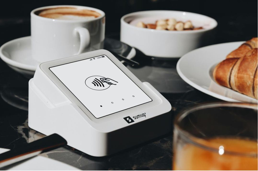 Student budgeting on laptop